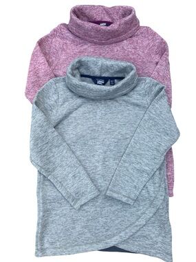 Lands' End Women’s 2-Pack Cowl Neck Long Sleeve Sweater Sweatshirt Medium Petite